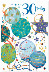 Simon Elvin C50 Birthday Age 30 6pk