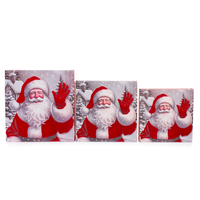 Tulip Set of 3 Gift Boxes Santa Large