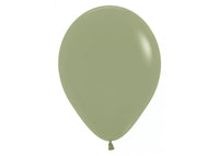 Sempertex Fashion Eucalyptus 12-inch latex decorative balloons, 12-pack, for party and event decorating.