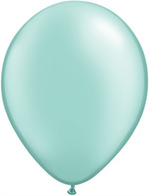 Qualatex Pearl Mint Green 11" Latex Balloons 25pk