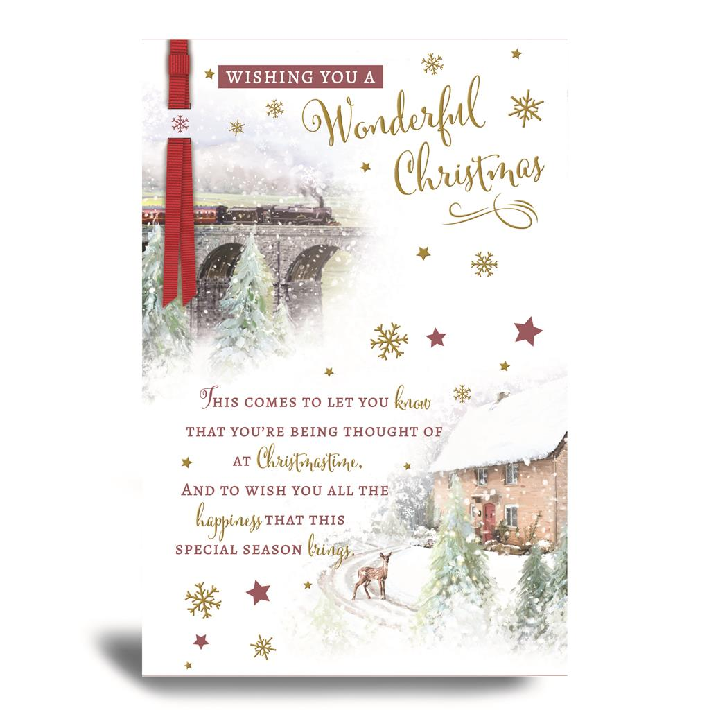 Prelude 6 Pack Cards C75 Christmas Train