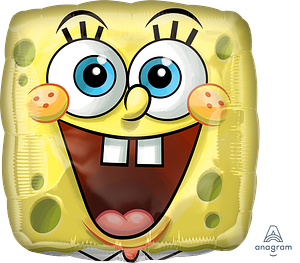 Anagram SpongeBob Face 18" Foil Balloon