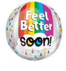 Anagram Foil Balloon Orbz Feel Better Soon! 16