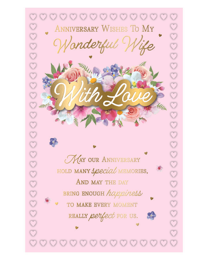 Prelude 6 Pack Cards C375 Anniversary Wife