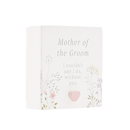 Love Story Plaque Mother Of The Groom 5x5cm