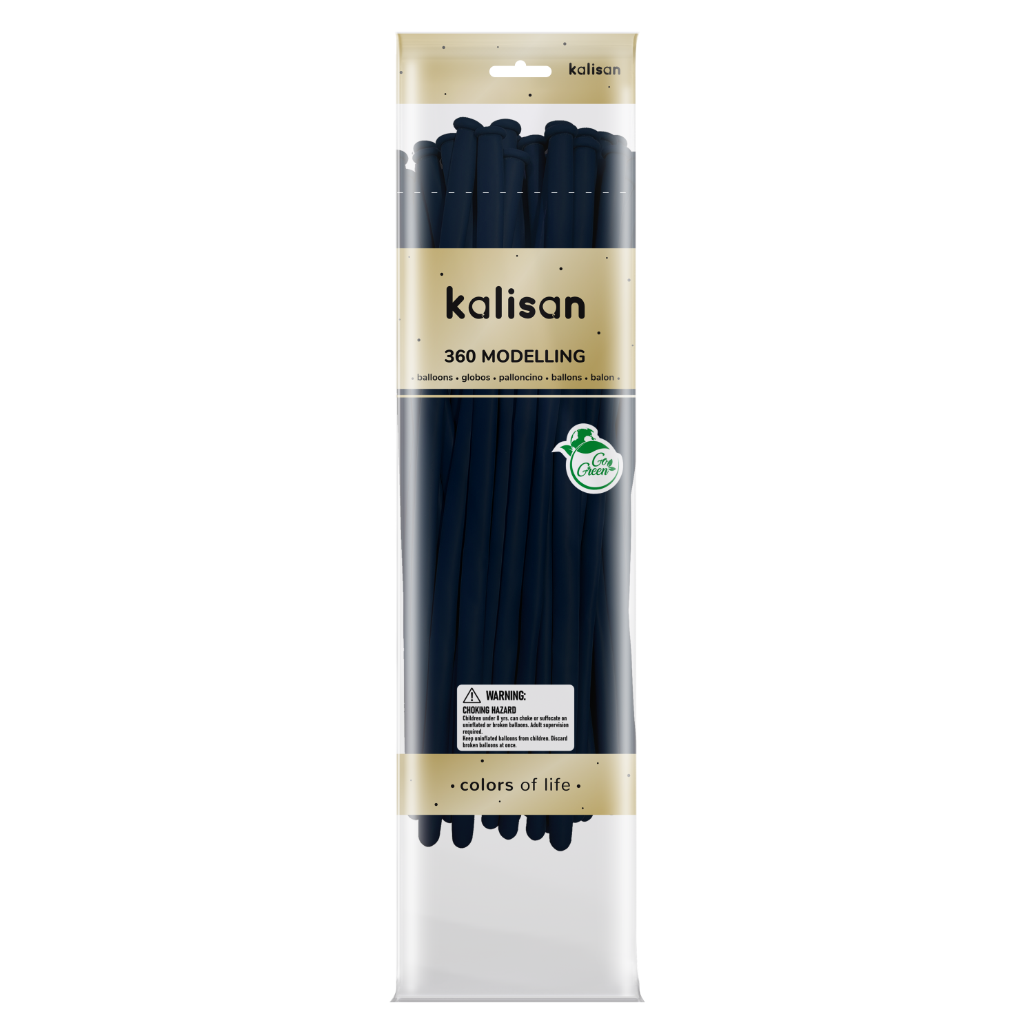 Kalisan 50 Pack Nozzle Up Standard Navy 360