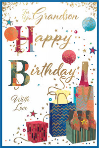 Simon Elvin C75 Birthday Grandson 6pk