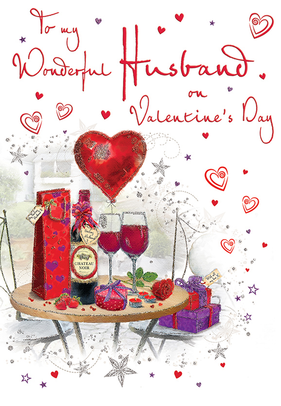 Regal 6 Pack Cards C75 Valentine's Day Husband