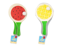 Wooden Paddle & Ball Set (Design May Vary)
