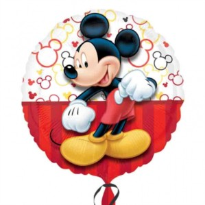 Anagram Mickey Mouse 18" Round Foil Balloon