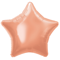 Unique Foil Balloon Rose Gold Star 20