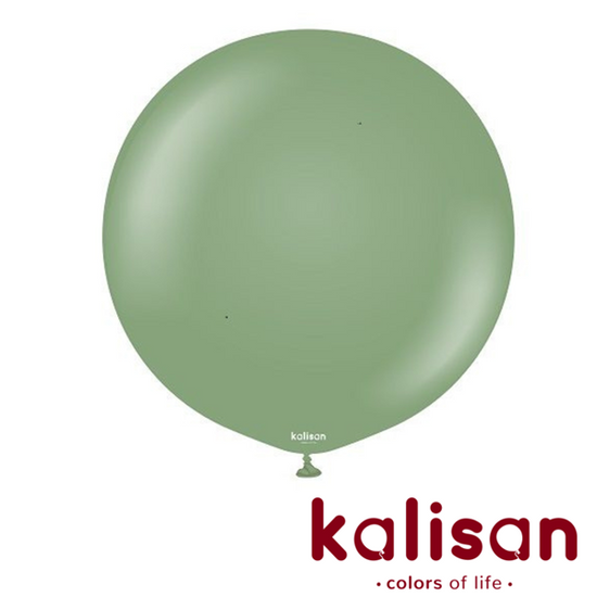 Kalisan Retro Eucalyptus Green 36" Latex 2pk