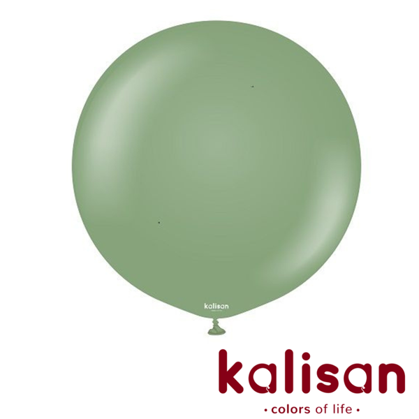 Kalisan Retro Eucalyptus Green 36" Latex 2pk