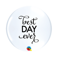 Qualatex Best Day Ever 11" Latex Balloons 25pk
