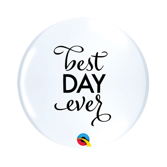 Qualatex Best Day Ever 11" Latex Balloons 25pk