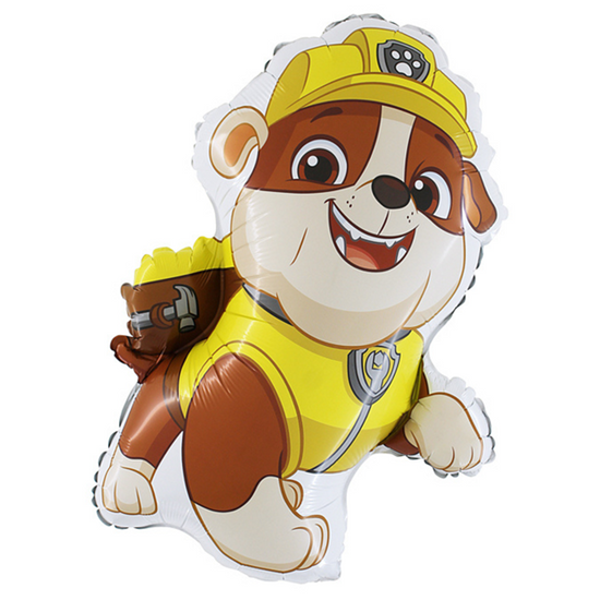Paw Patrol Rubble 29" Large Shape Foil Balloon