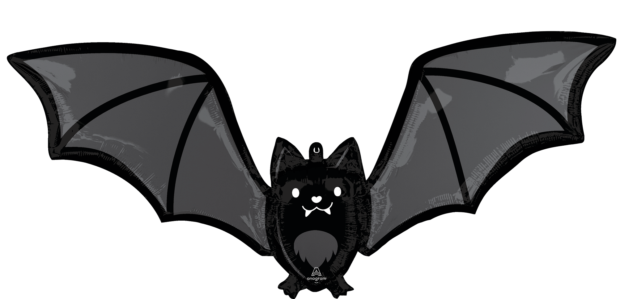 Anagram Glow Batty Bat 42" Foil Balloon