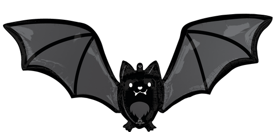 Anagram Glow Batty Bat 42" Foil Balloon
