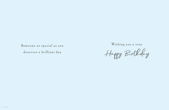 Regal 6 Pack Cards 8x6 Birthday Open