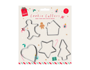 Gem Imports 5 Pack Cookie Cutters Christmas