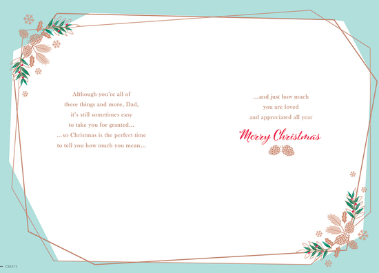 Regal 6 Pack C75 Cards Christmas Dad