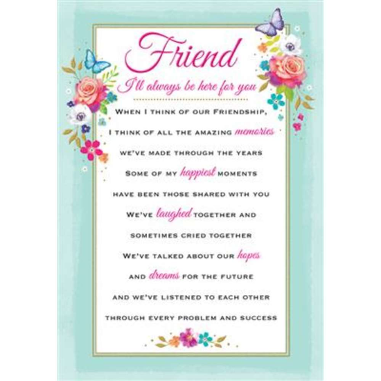 Regal 6 Pack Cards C75 Everyday Birthday Friend