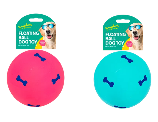 Dog Toy Floating Ball 10.5cm (Colour May Vary)