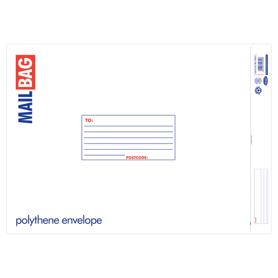 County Stationery 25 Pack Mail Bags 50x65cm