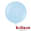 Kalisan Macaron Blue 36" Latex Balloons 2pk