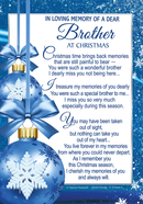 Xpress Yourself Memorial Christmas Brother 6pk