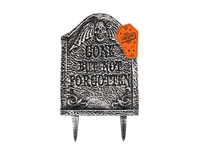 Tombstone Garden Stake Decoration 31x23cm