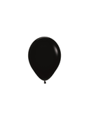 Sempertex Fashion Black 5" Latex Balloons 50pk
