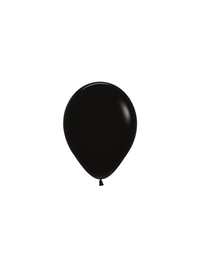 Sempertex Fashion Black 5" Latex Balloons 50pk