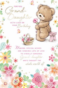 Simon Elvin C75 Birthday Granddaughter 6pk