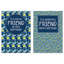 Poppyhill 12 Pack Cards C50 Birthday Friend