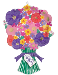 Anagram Mother's Day Bouquet 30" Foil Balloon