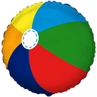 Summer Beach Ball 18" Foil Balloon