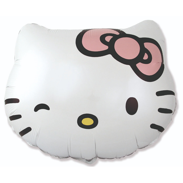 Hello Kitty Head Large 20" Foil Balloon