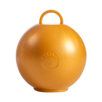 Kalisan 25 Pack Balloon Weight Round Gold 75g