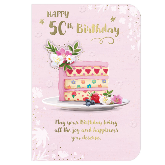 Prelude 6 Pack Cards C50 Birthday Age 50