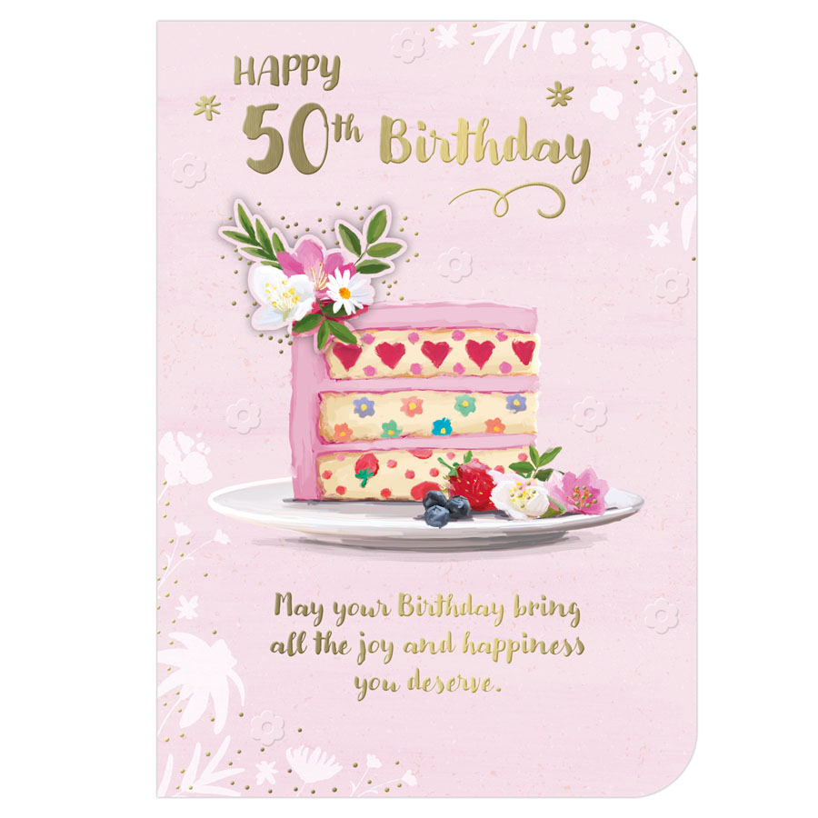Prelude 6 Pack Cards C50 Birthday Age 50