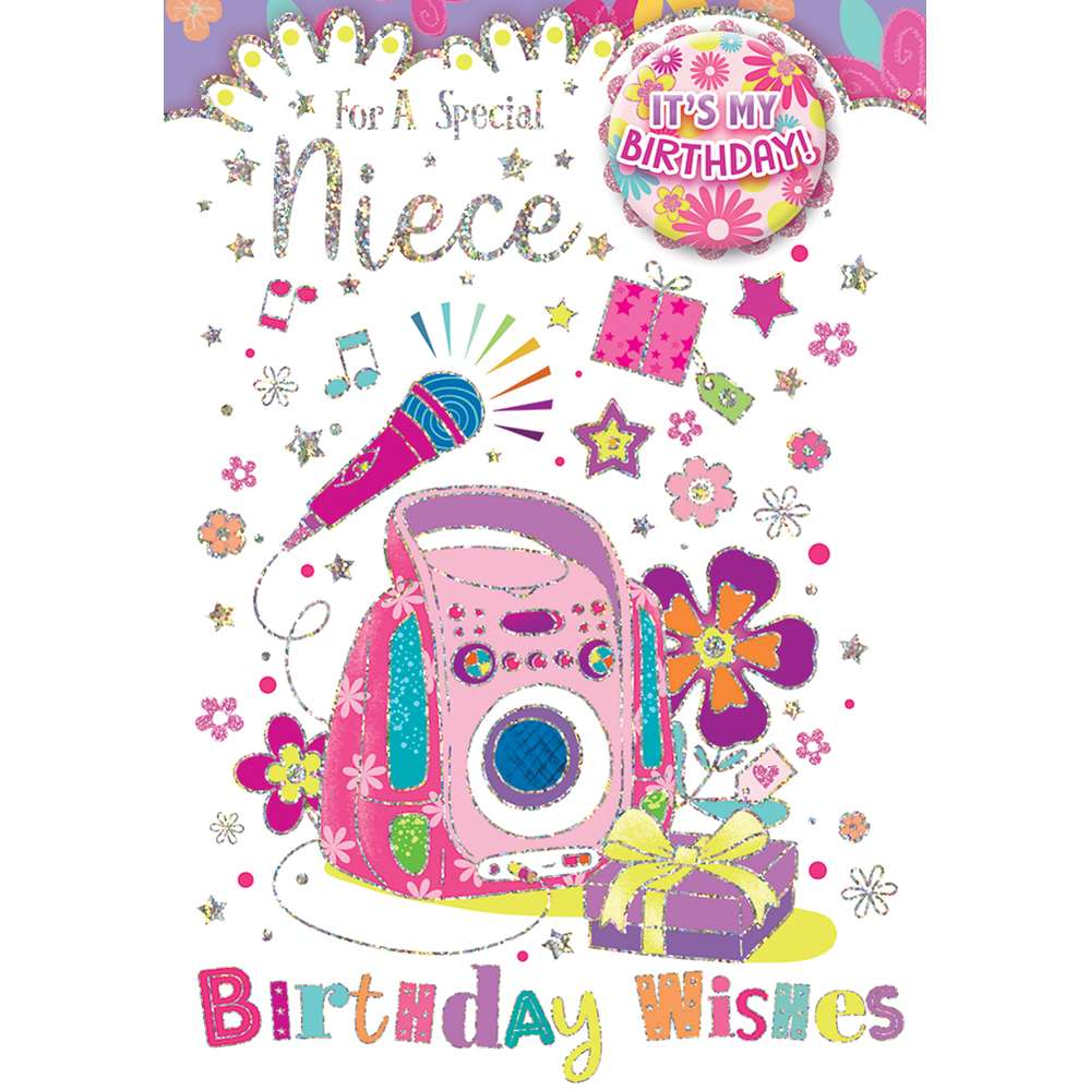 Xpress Yourself C50 Birthday Niece 6pk