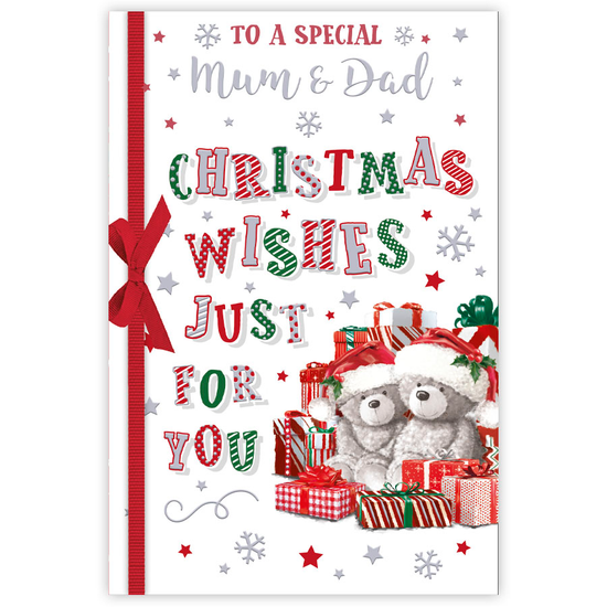 Prelude 6 Pack Cards C75 Christmas Mum & Dad
