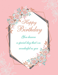 Regal 6 Pack Cards C50 Everyday Birthday Frame