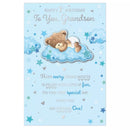 Prelude 6-pack birthday cards for grandson age 1, featuring colorful designs and festive themes on each card.