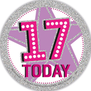 Big Badges Age 17 Female 6pk