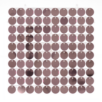 Pink Sequin Acrylic Backed Wall Panels 70pk