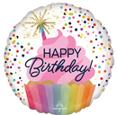 Anagram Confetti Sprinkles 18" Foil Balloon