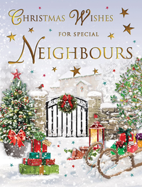 Regal 6 Pack C50 Cards Christmas Neighbours