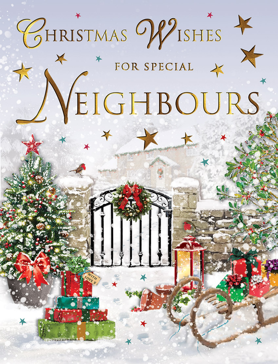 Regal 6 Pack C50 Cards Christmas Neighbours